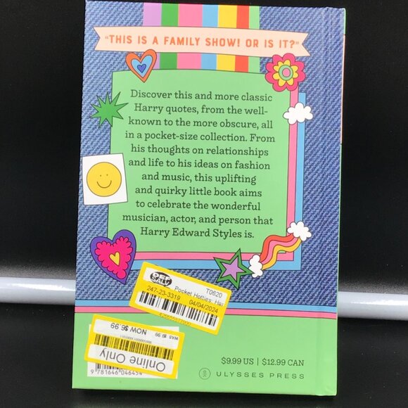 Pocket Hotties: Harry Styles by Editors of Ulysses Press (Hardcover) - Picture 2 of 2